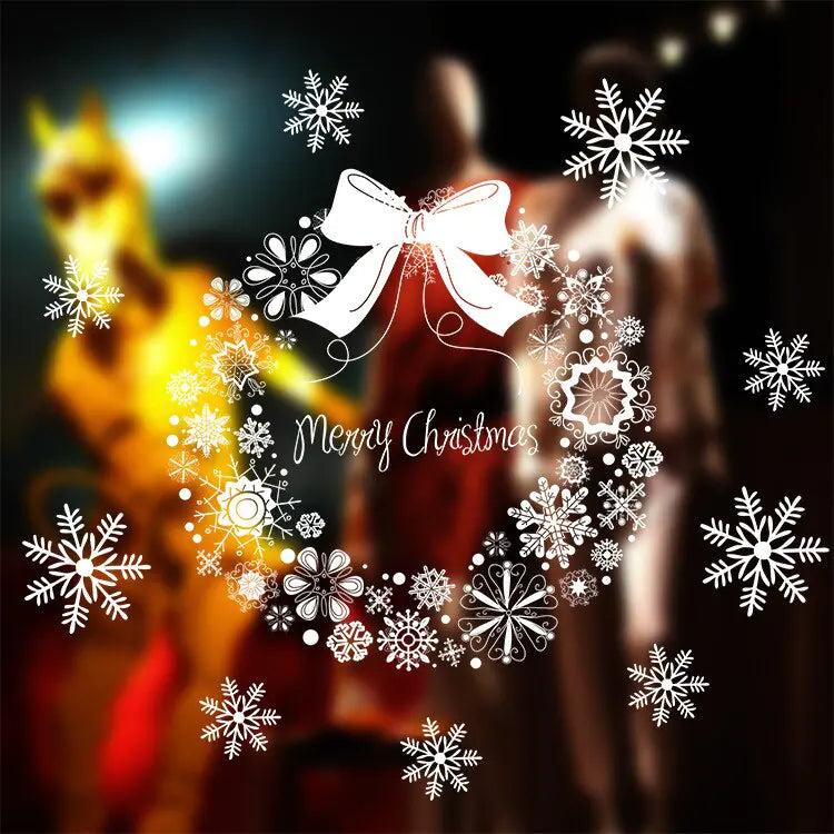 Holiday Season Static Cling Decals