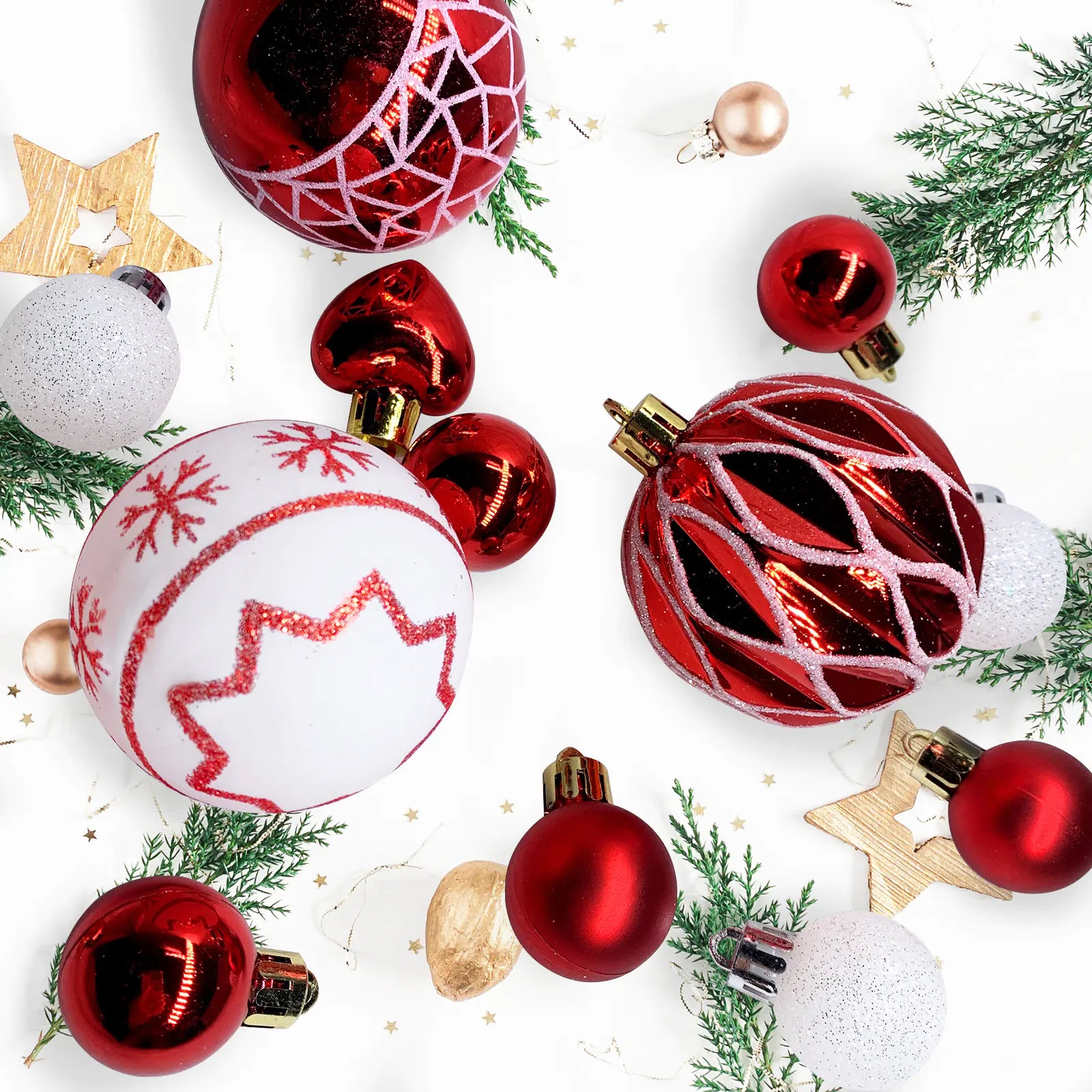 73pc Holiday Candy Ornament Collection