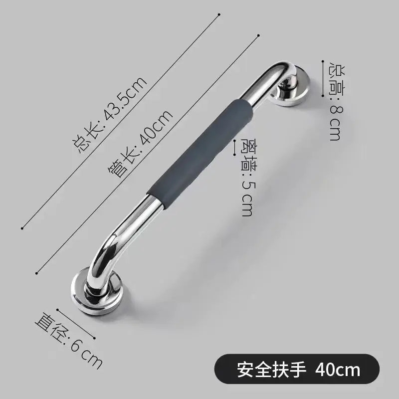 Silicone-Coated Stainless Steel Safety Rail