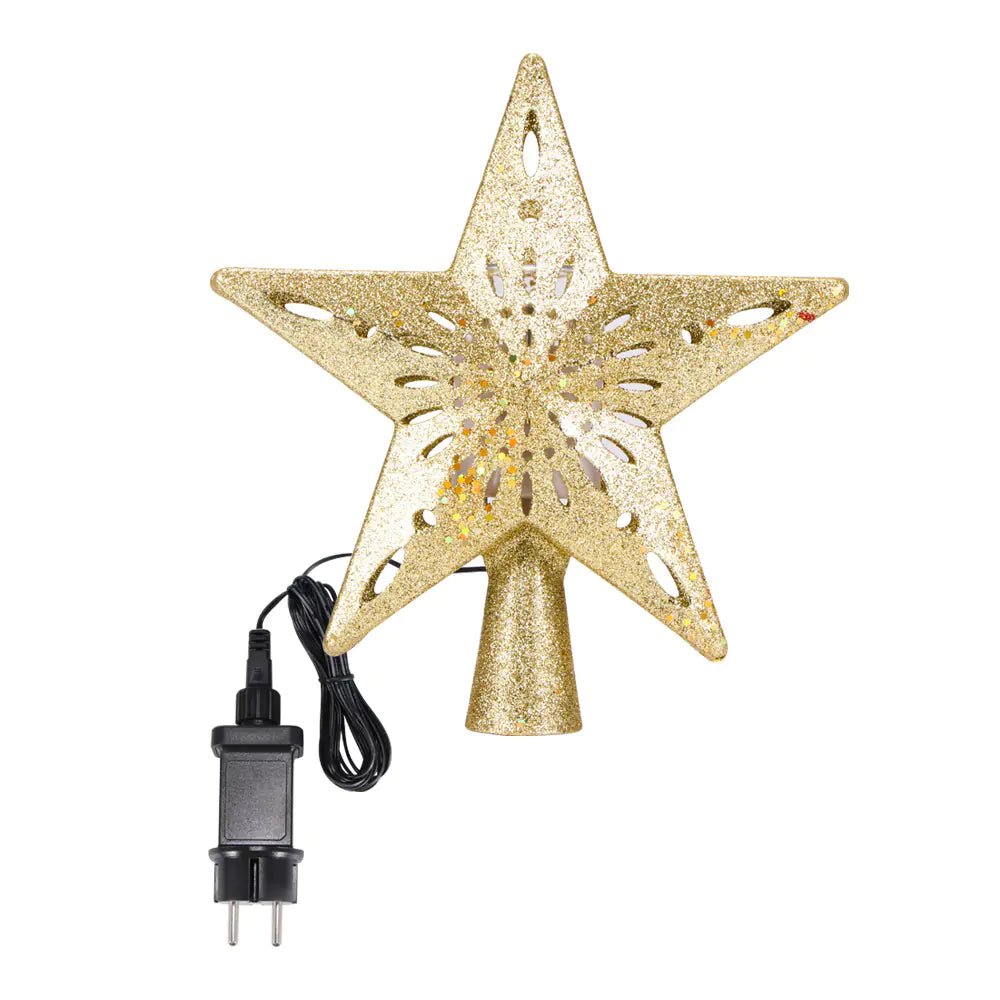 Radiant Star LED Christmas Tree Topper