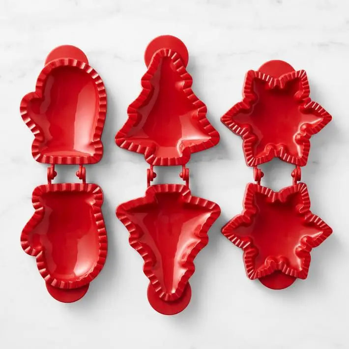Festive Christmas Baking Mould Set