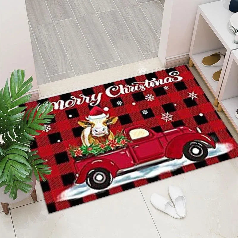Holiday Gnome Welcome Mat