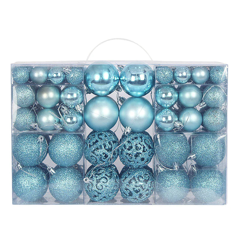 Festive Ornament Set 100 pcs