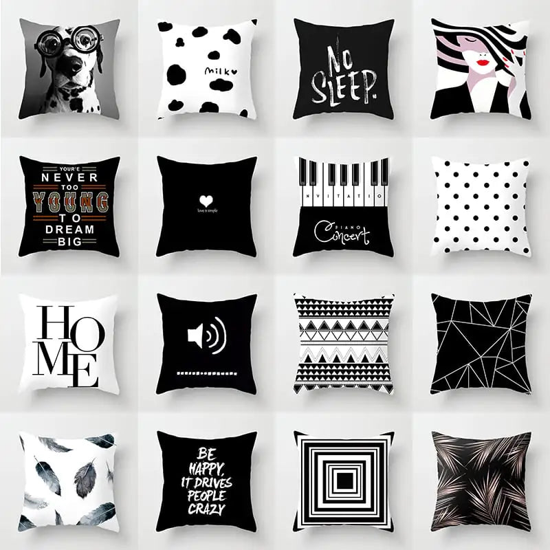 Ultra-Soft Printed Cushion Cover