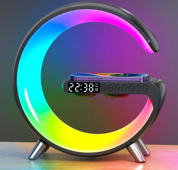 Ambient Sound Bluetooth Speaker Clock 