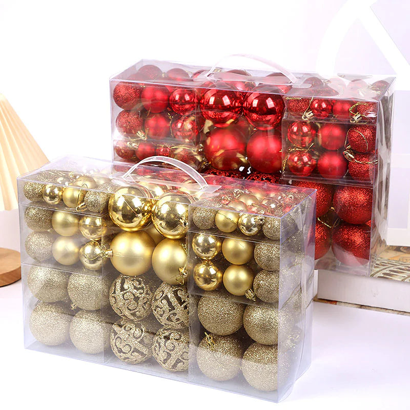 Festive Ornament Set 100 pcs