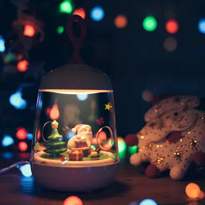 Christmas Gift DIY Potted Plant LED Night Light