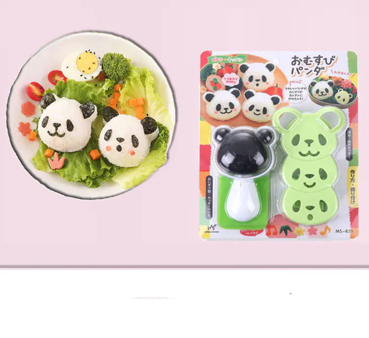 Panda Rice Ball Maker Kit