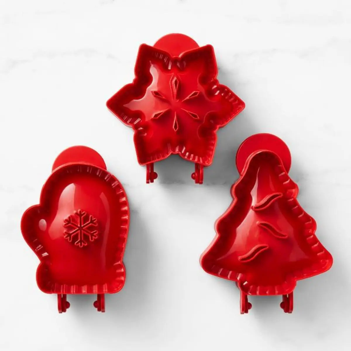 Festive Christmas Baking Mould Set