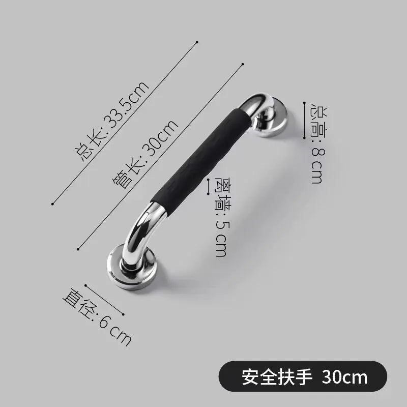 Silicone-Coated Stainless Steel Safety Rail