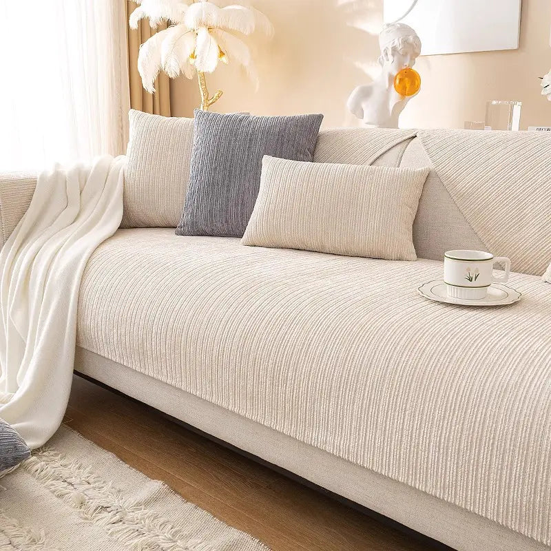 Universal Chenille Sofa Cover for All Seasons