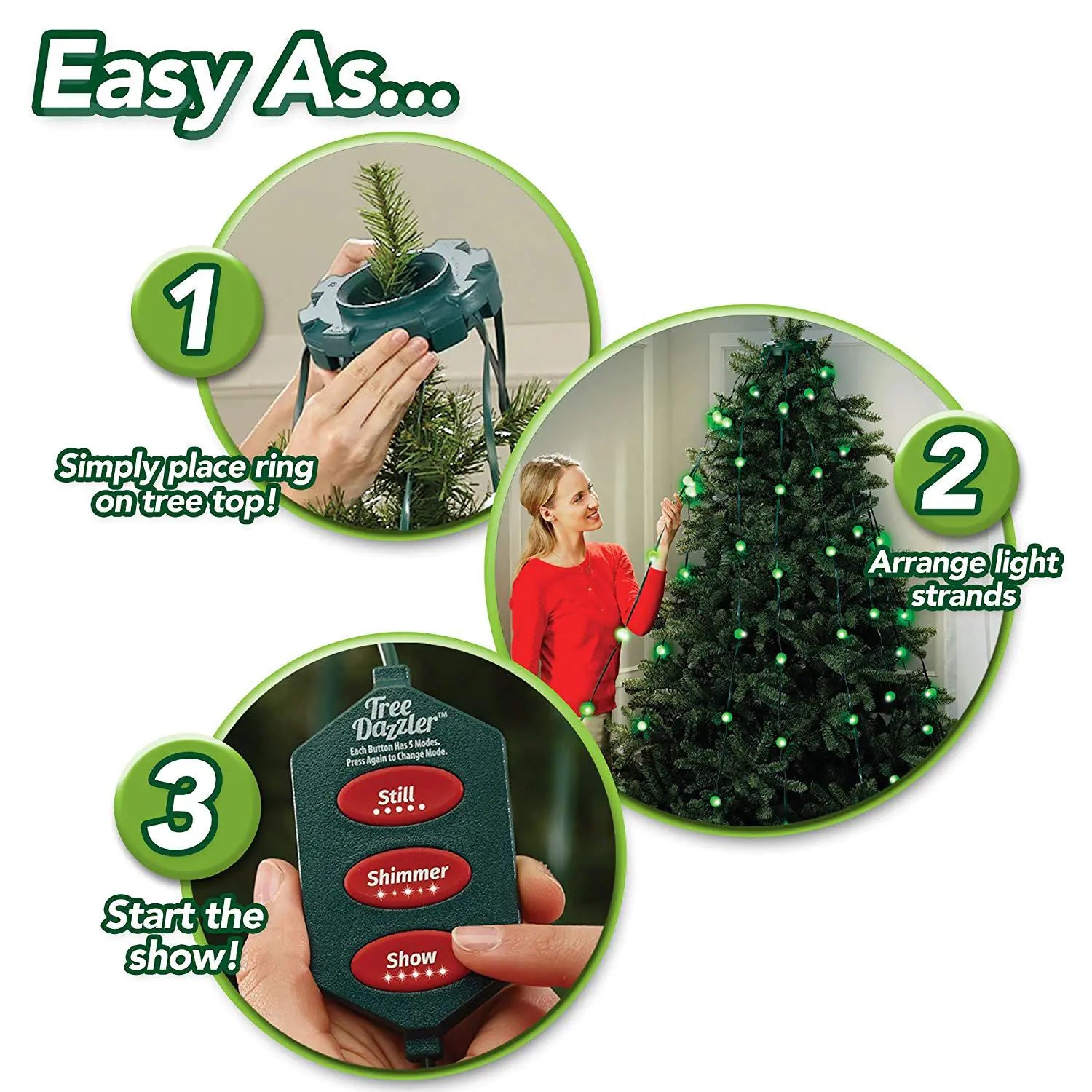 Festive LED Tree Lights