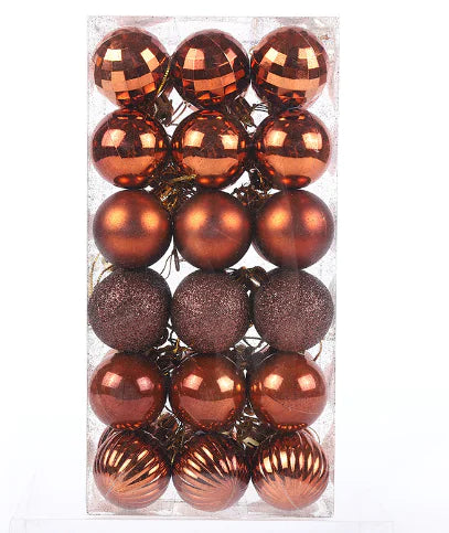 Holiday Safe 4cm Tree Bauble Set