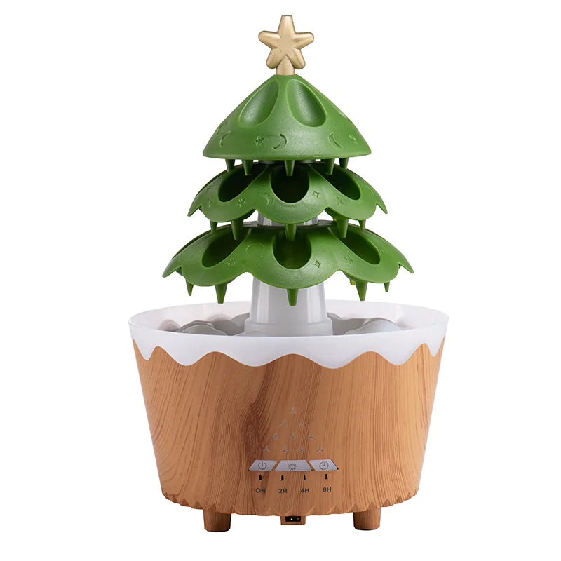 Holiday Glow Aroma Diffuser with LED Lights
