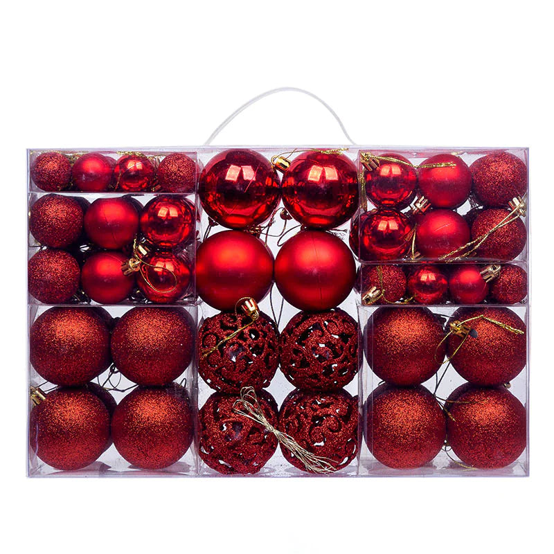 Festive Ornament Set 100 pcs