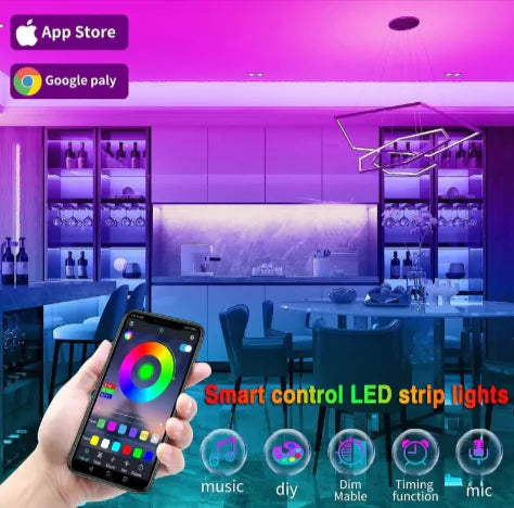 Wireless LED Glow Strip - Smart Control