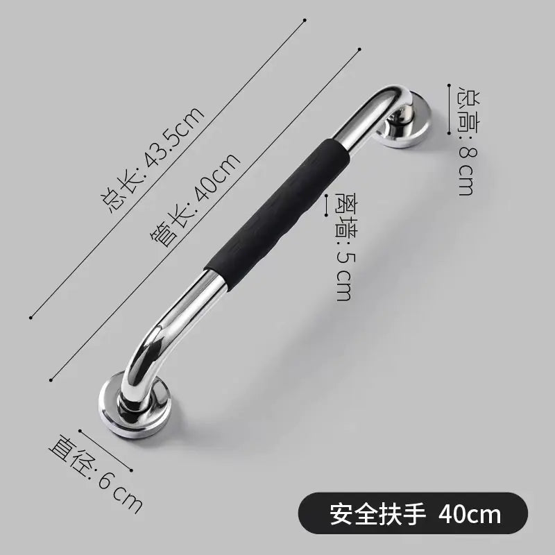 Silicone-Coated Stainless Steel Safety Rail