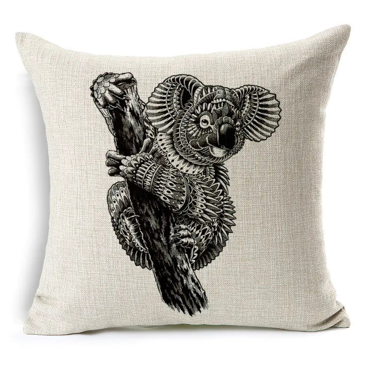 Chic Elephant Cushion Cover
