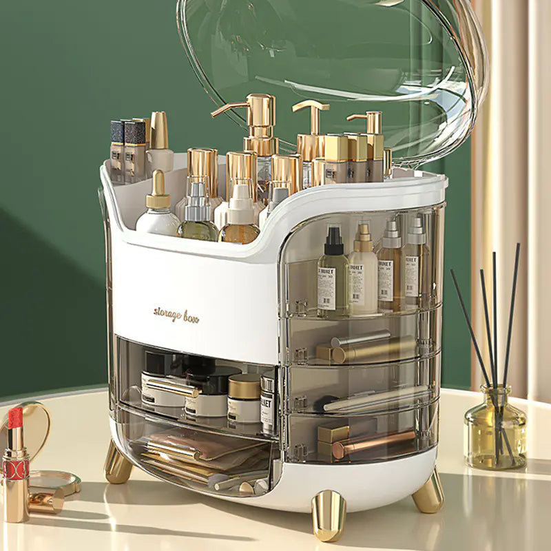 Clear Cosmetic Organizer Box