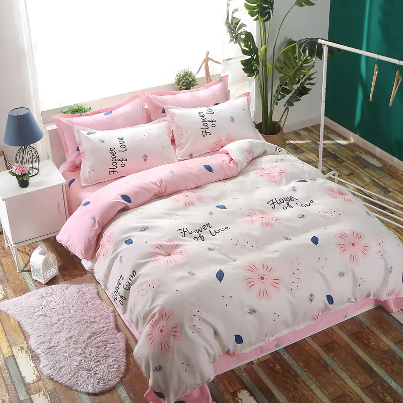 Elegant Single Bedding Set, 180x220cm, Bulk