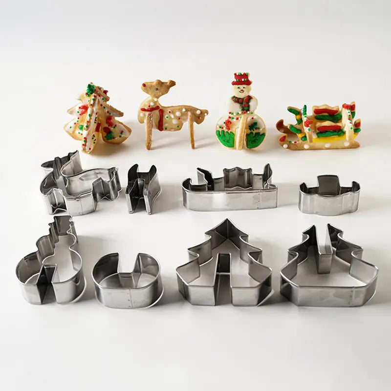 Holiday Spirit Cookie Molds
