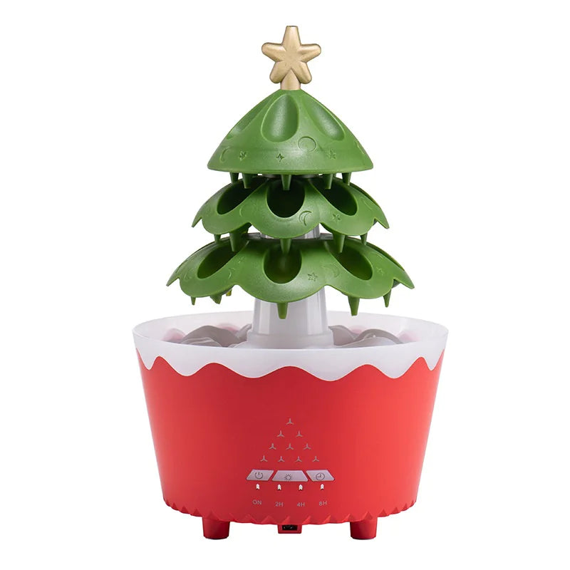 Holiday Glow Aroma Diffuser with LED Lights