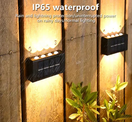 DualBeam Solar Garden Lights