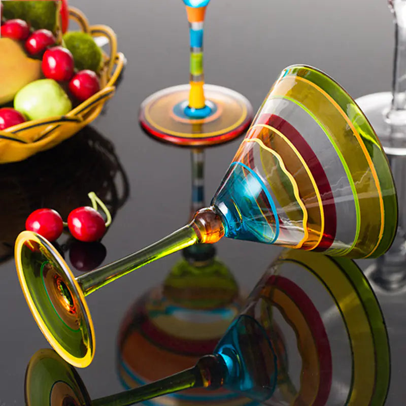 Artistic Party Margarita Glasses