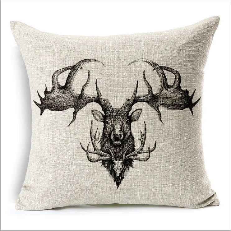 Chic Elephant Cushion Cover