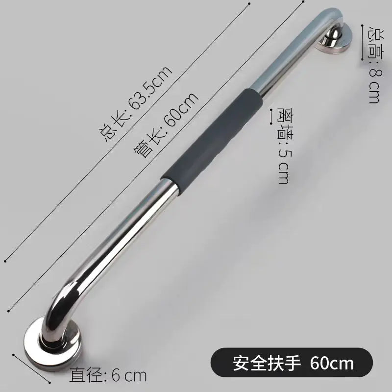 Silicone-Coated Stainless Steel Safety Rail