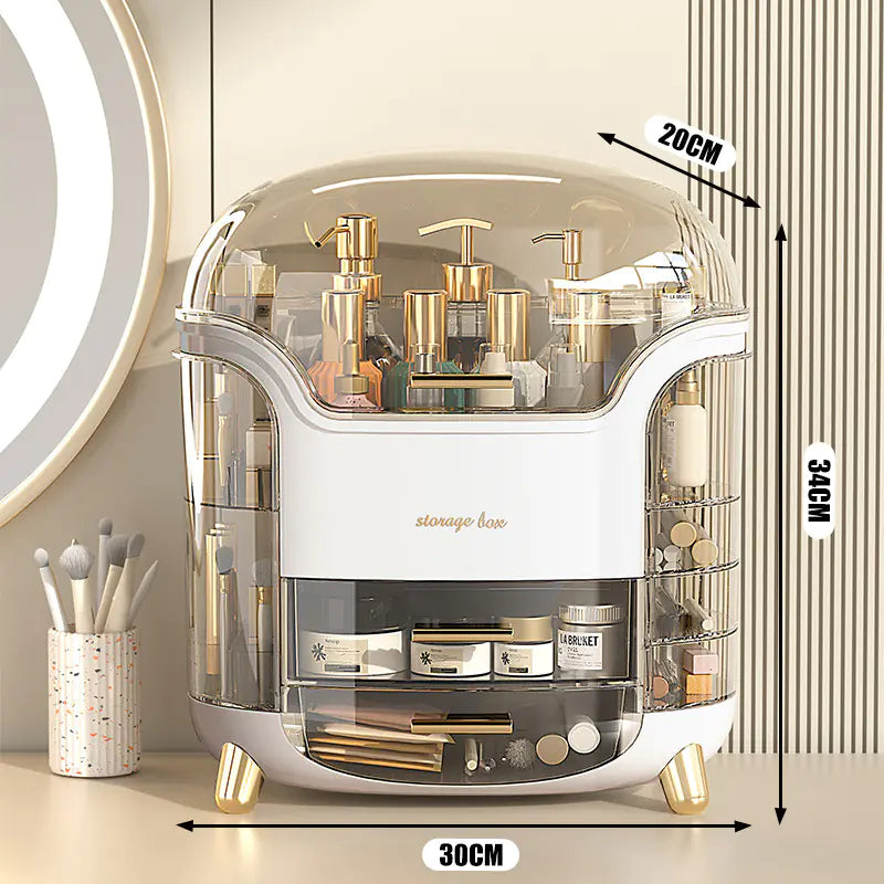 Clear Cosmetic Organizer Box