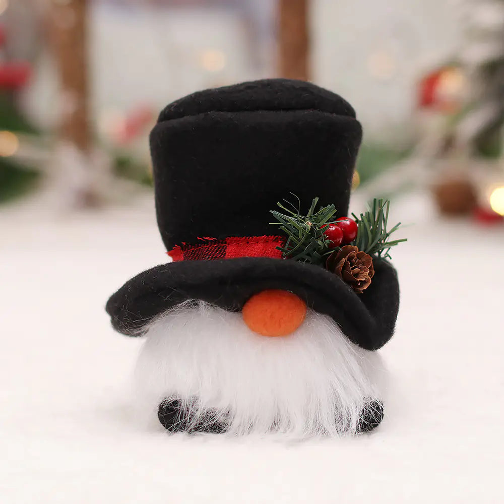Glowing Q-Style Rudolf Ornament