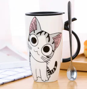 Cuddly Cat Ceramic Mug - 600ml