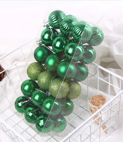 Holiday Safe 4cm Tree Bauble Set