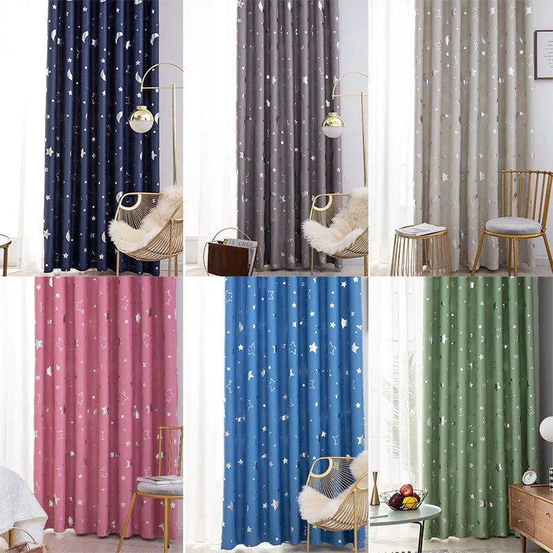 Stellar Blackout Bedroom Drapes curtains