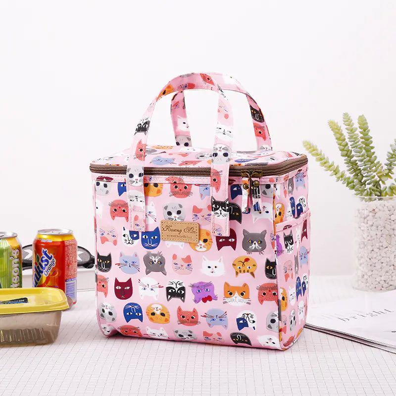 Chic Insulated Picnic Lunch Bag