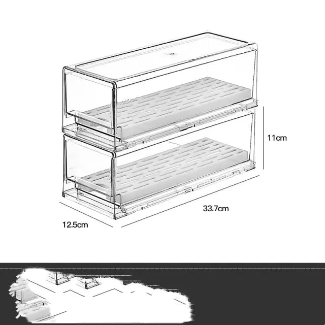 Fridge Side Compartment Organizer