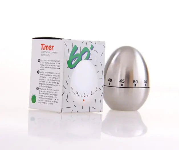 Egg-Shaped Precision Kitchen Timer