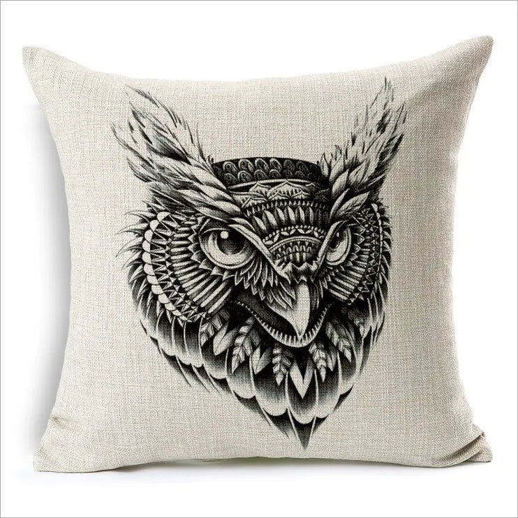 Chic Elephant Cushion Cover