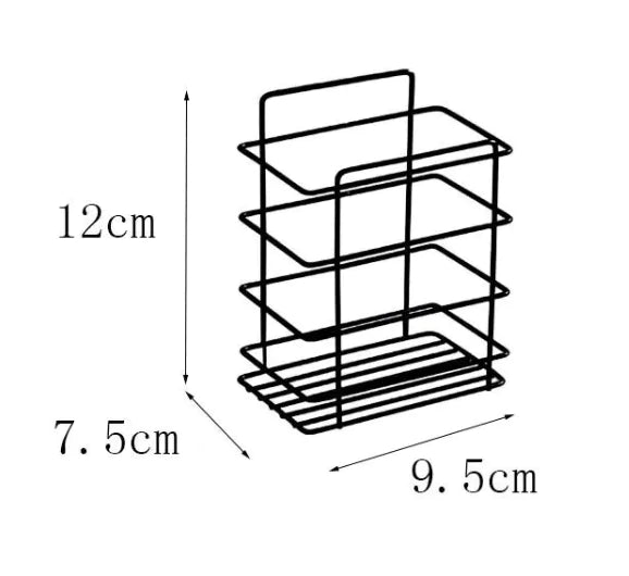 Iron Corner Storage Rack Trio