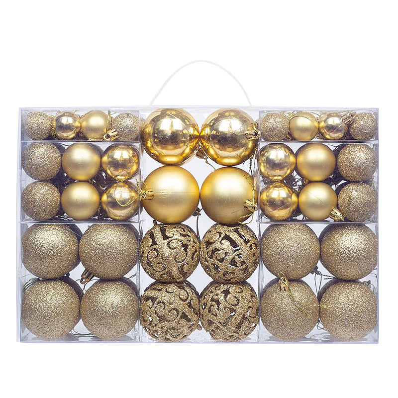 Festive Ornament Set 100 pcs