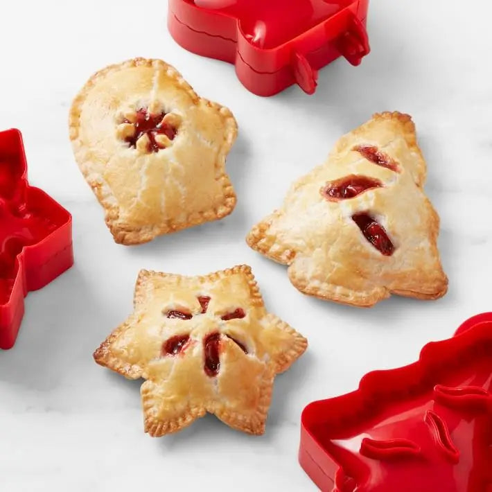 Festive Christmas Baking Mould Set