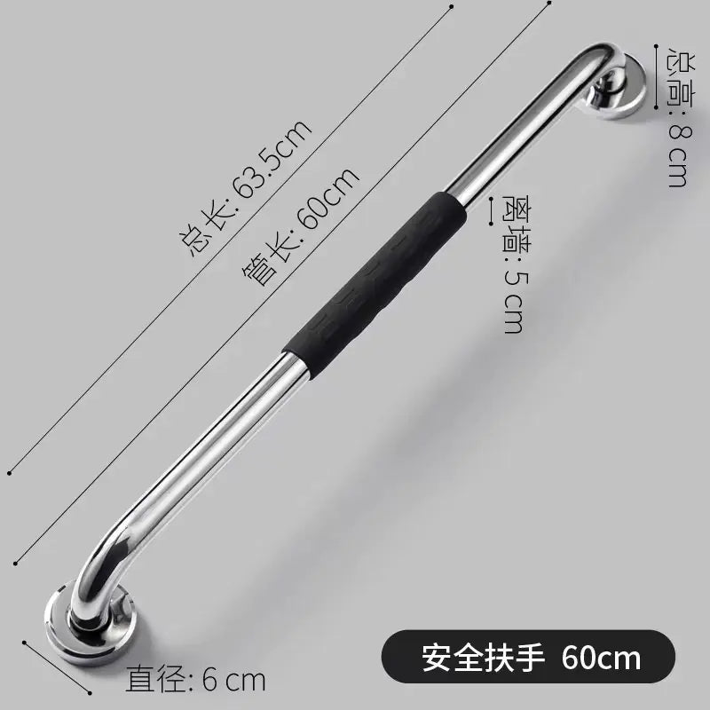 Silicone-Coated Stainless Steel Safety Rail