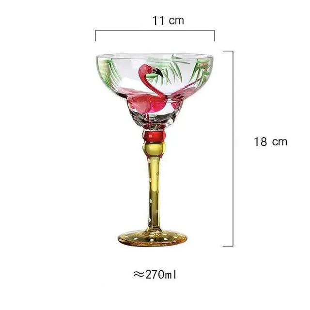 Artistic Party Margarita Glasses
