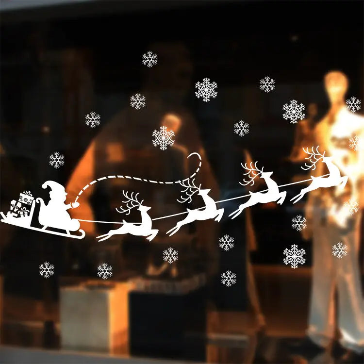 Holiday Season Static Cling Decals
