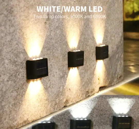 DualBeam Solar Garden Lights