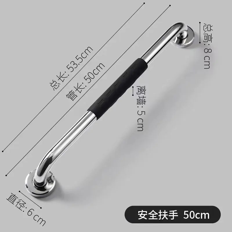 Silicone-Coated Stainless Steel Safety Rail