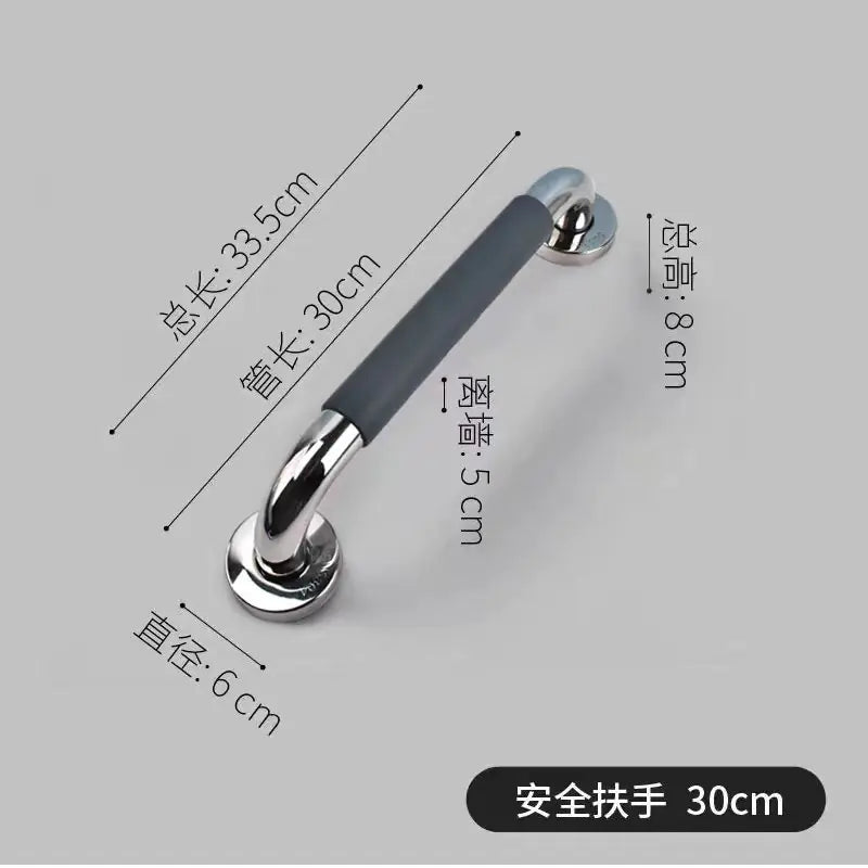 Silicone-Coated Stainless Steel Safety Rail