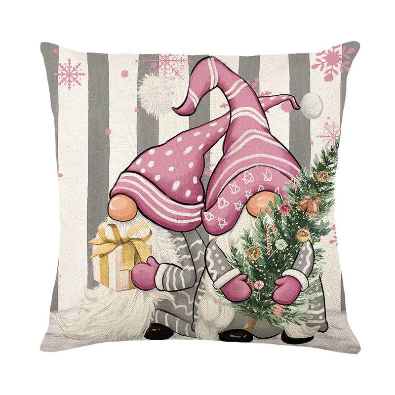 Festive Home Charm Christmas Pillowcase