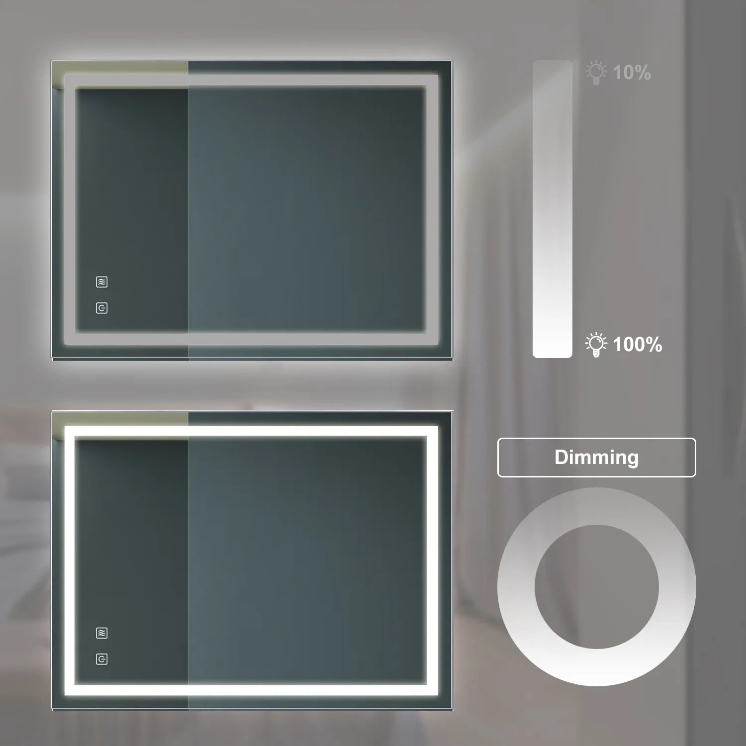 32x24 LED Luxury Vanity Mirror